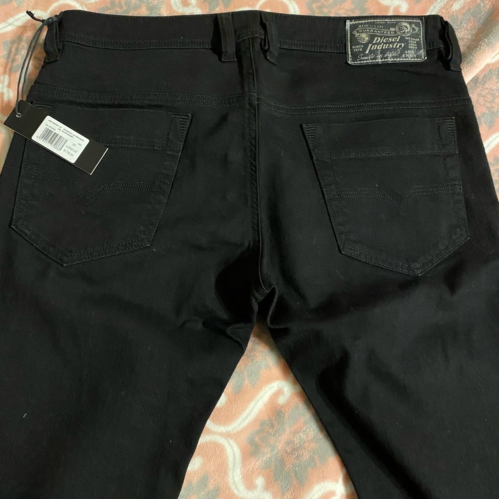 Diesel Jeans Black Safado 33x32